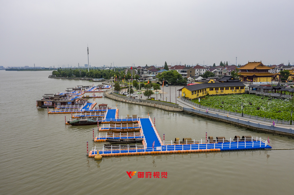 莲泗荡风景区,旅游景观,航拍摄影,上海航拍摄影